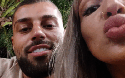 Ella Vișan și-a asumat relația cu Teo Costache: ghirlanda aurie, discurs și sărut fără rețineri