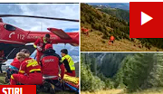 TRAGEDIE pe Munţii Făgăraş! 4 tineri au murit şi al cincilea este în stare gravă după ce s-au răsturnat cu maşina de teren într-o râpă